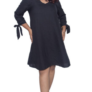 BLACK COTTON ONE PIECE