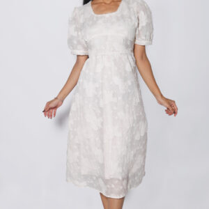 WHITE CHIFFON ONE PIECE