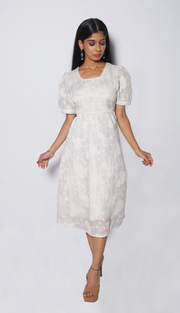 WHITE CHIFFON ONE PIECE