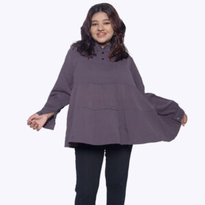 BURGUNDY COTTON TOP