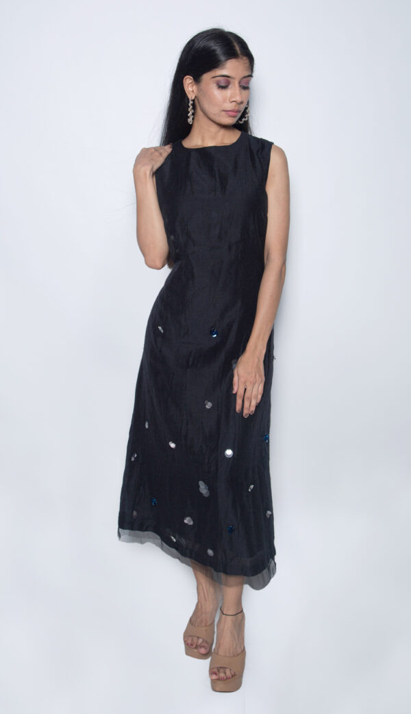 PERSIAN BLUE EVENING GOWN