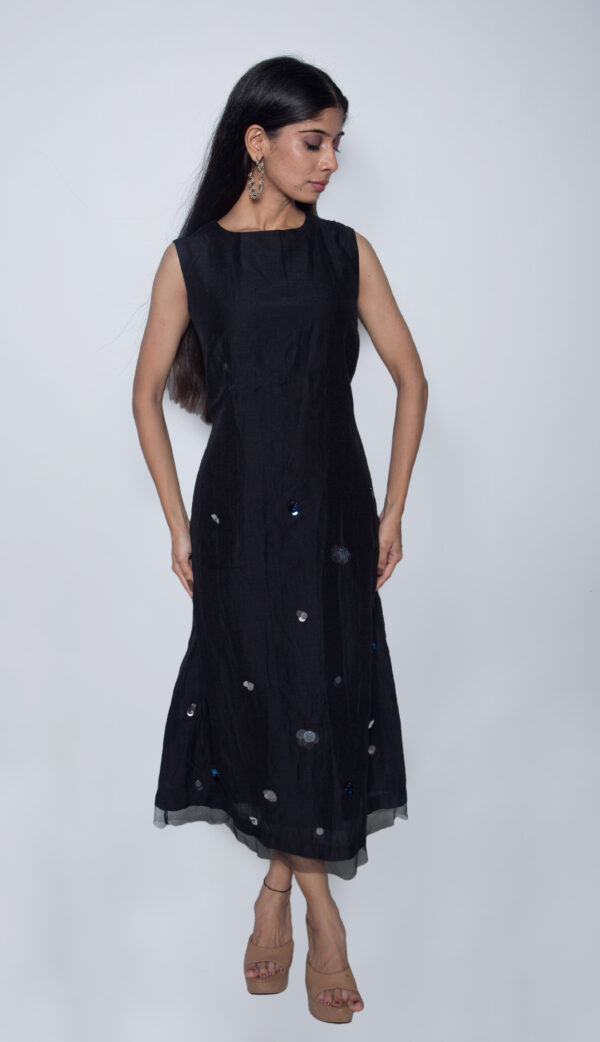 PERSIAN BLUE EVENING GOWN - Image 2