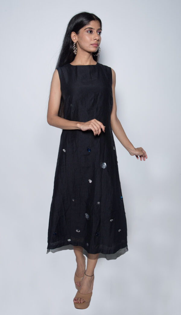 PERSIAN BLUE EVENING GOWN - Image 3