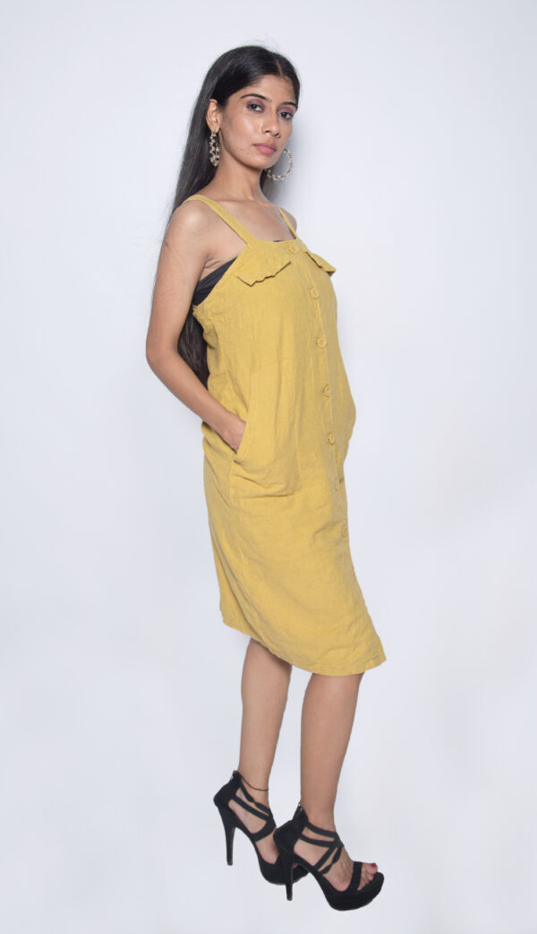 BANANA YELLOW COTTON ONE PIECE - Image 3