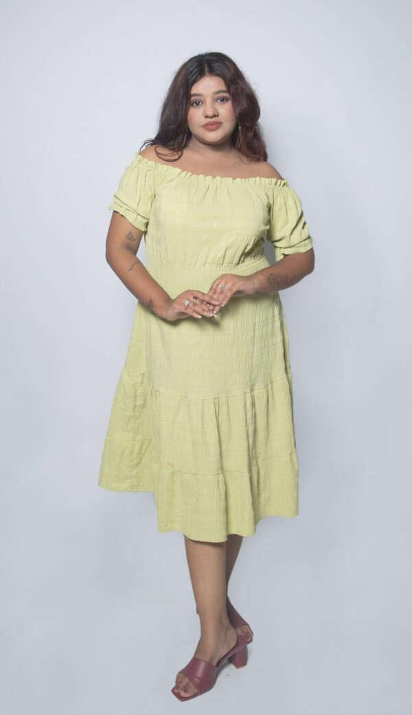 COTTON KNEE LENGTH ONE PIECE