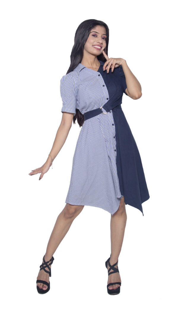 DUALTONE COTTONCREPE CASUAL WEAR