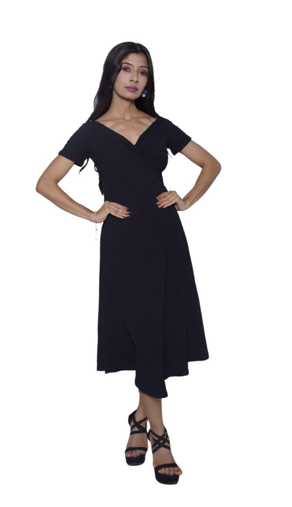 BLUE ONE PIECE FULL LENGTH IMPORTED FABRIC - Image 2