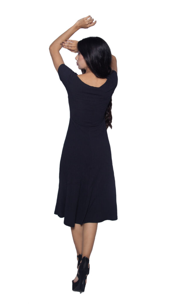 BLUE ONE PIECE FULL LENGTH IMPORTED FABRIC - Image 3