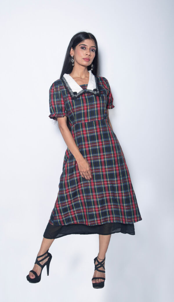 COTTON LUMBERJACK ONE PIECE - Image 2