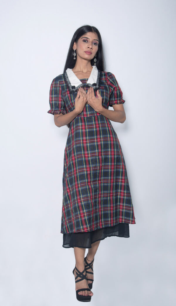 COTTON LUMBERJACK ONE PIECE - Image 3