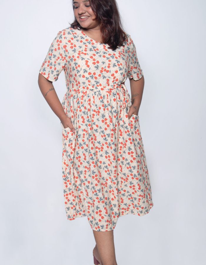 FRUIT PRINT ONE PIECE IMPORTED FABRIC